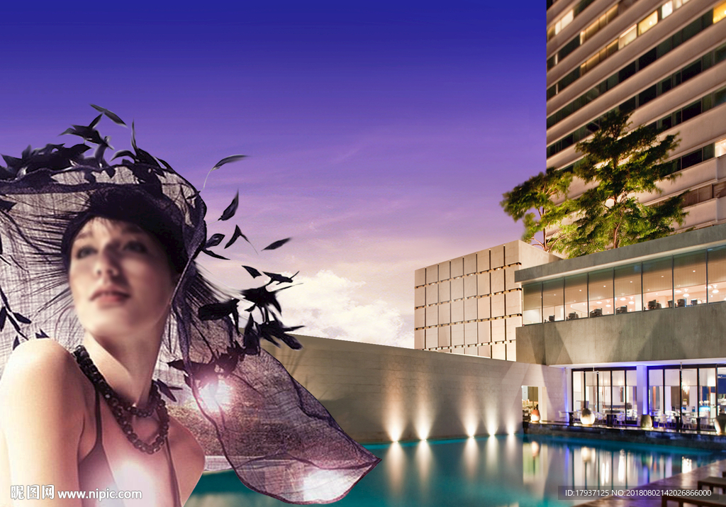 生活 人物 模特 活动 背景