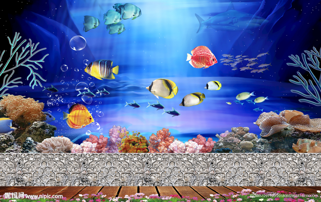 海底世界背景