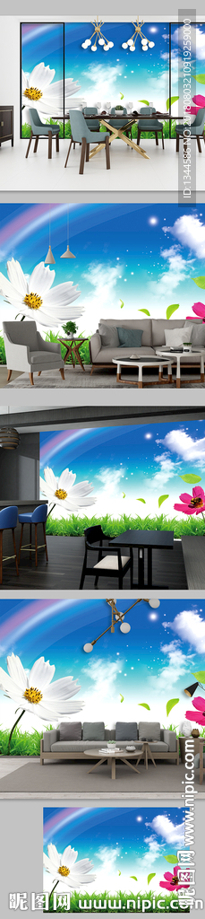 室内背景墙效果图片