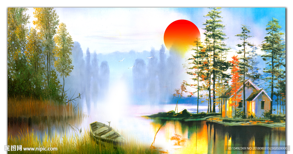 油画