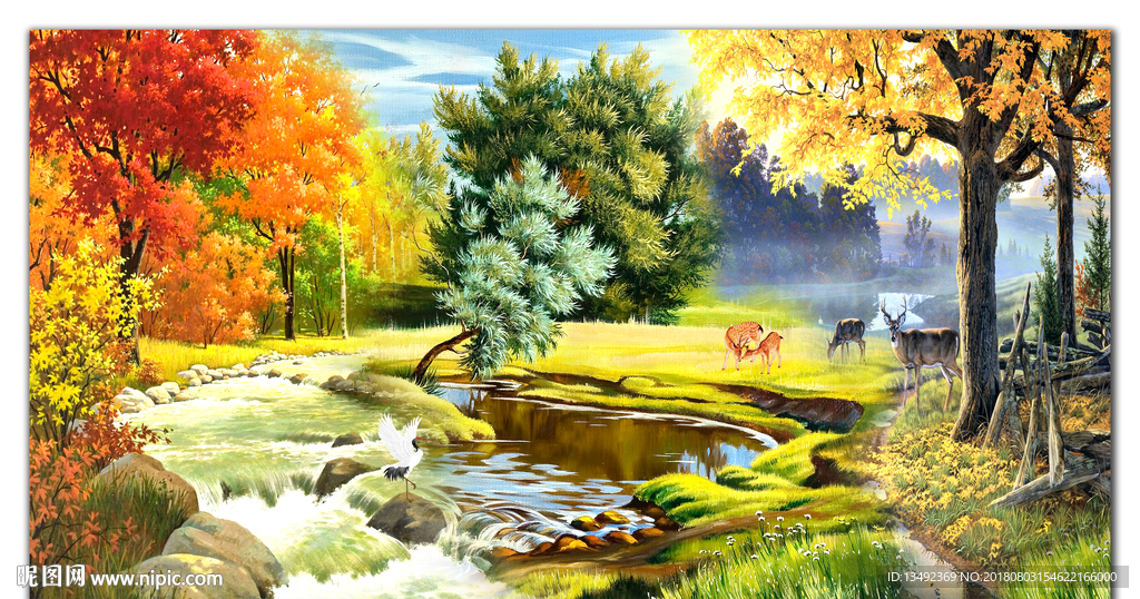 油画风景