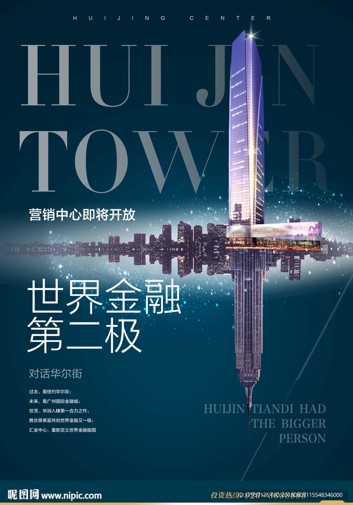 写字楼 投资  城市 地产围墙