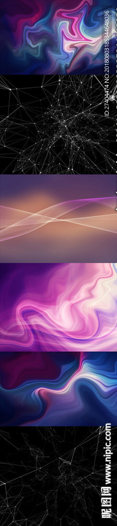 6款高清科技星空炫酷梦幻大图