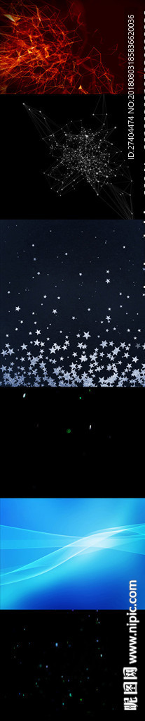 6款高清科技星空炫酷梦幻大图