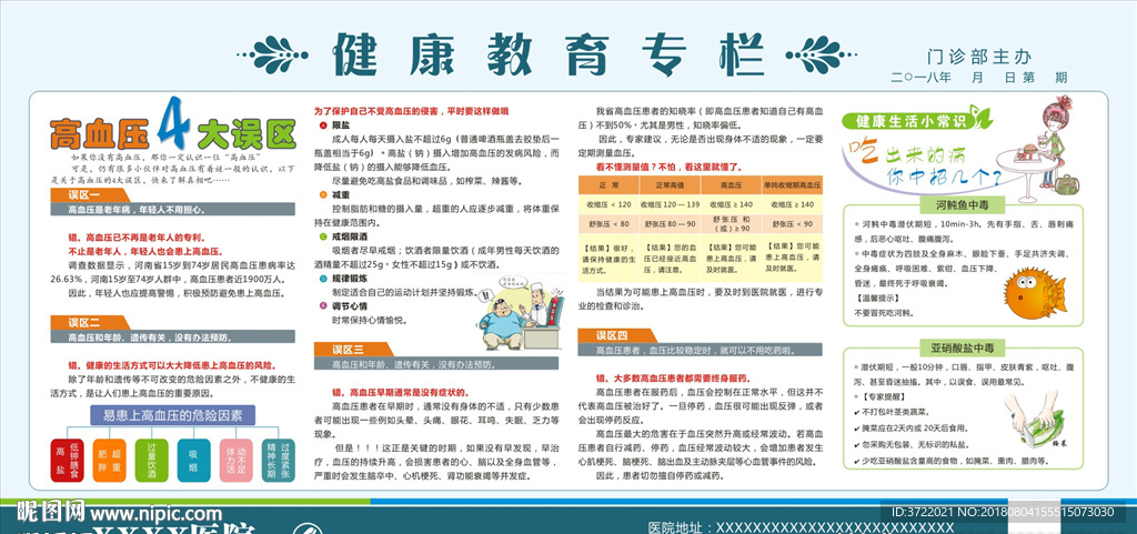 健康宣传广告 健康宣传展板