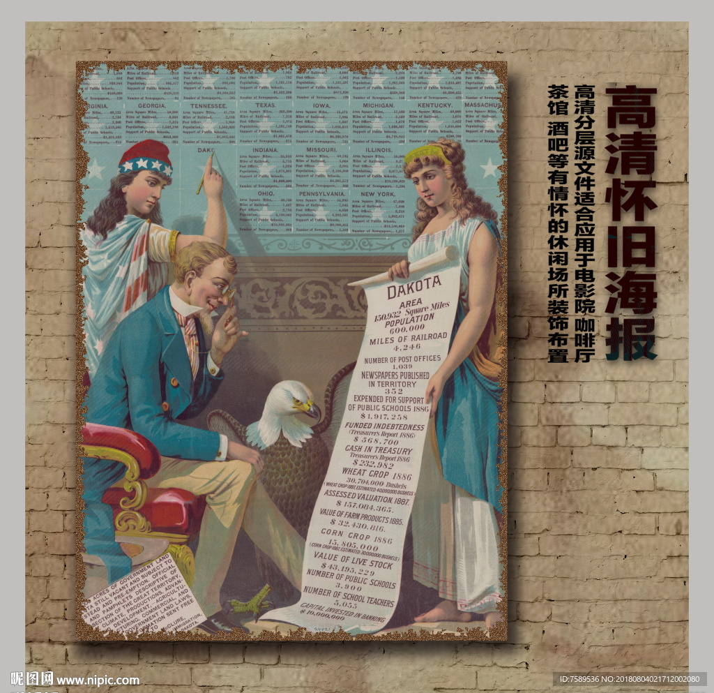 创意怀旧欧式油画