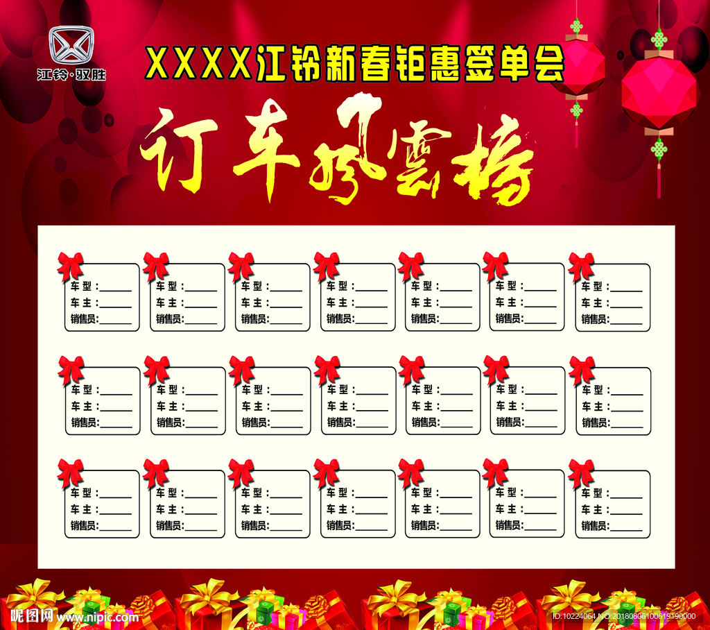 订车风云榜
