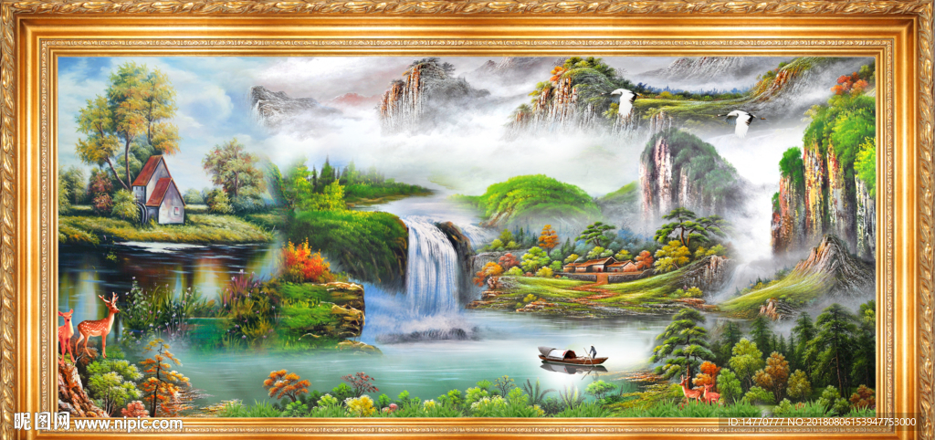 风景油画