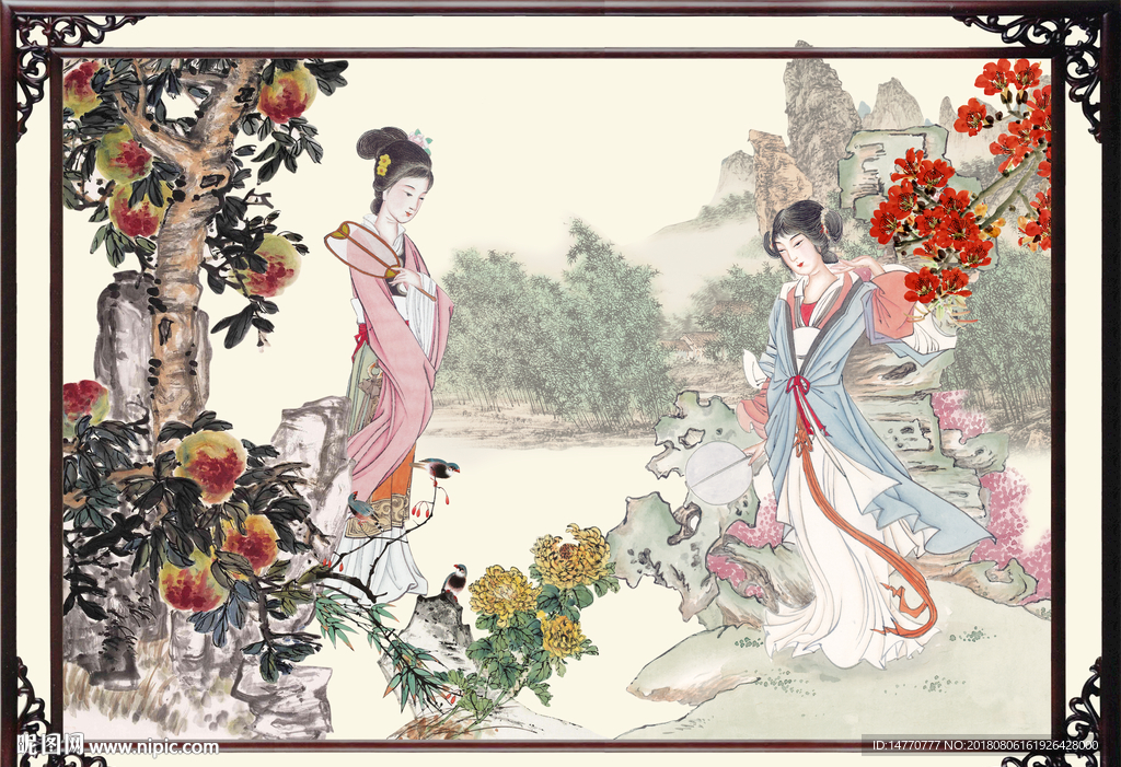 仕女图