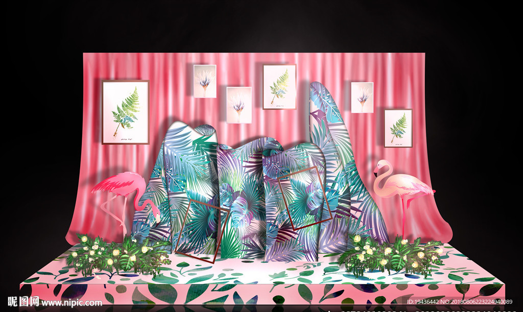 热带雨林效果图