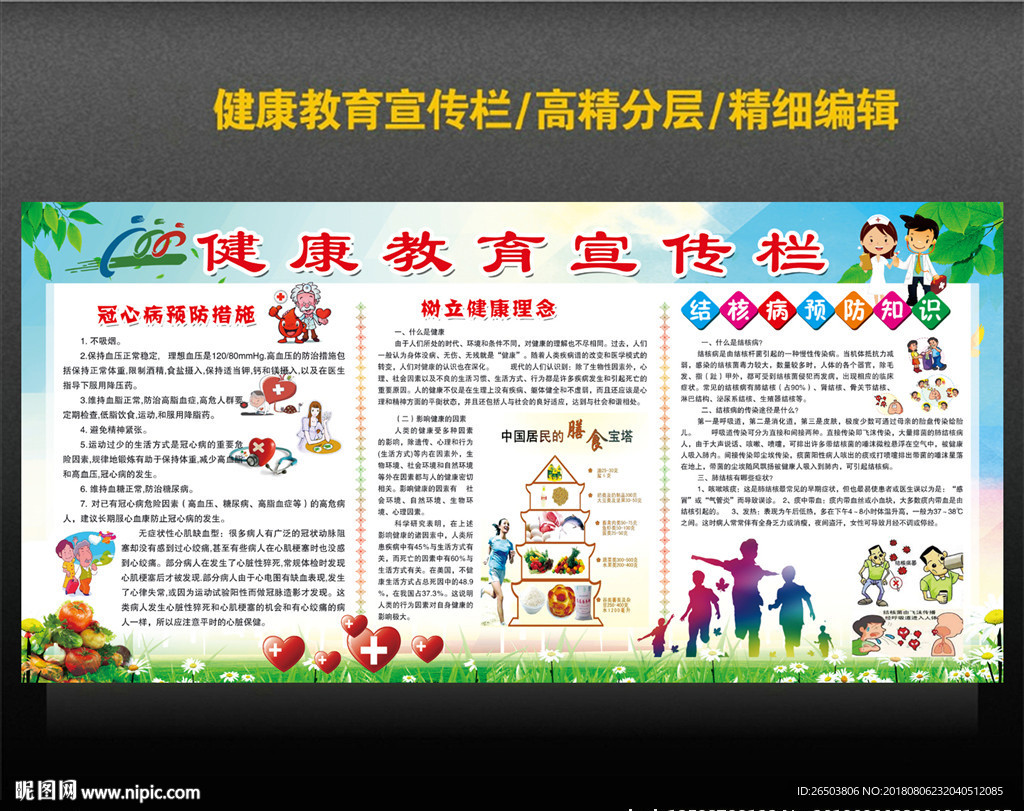 健康教育宣传栏