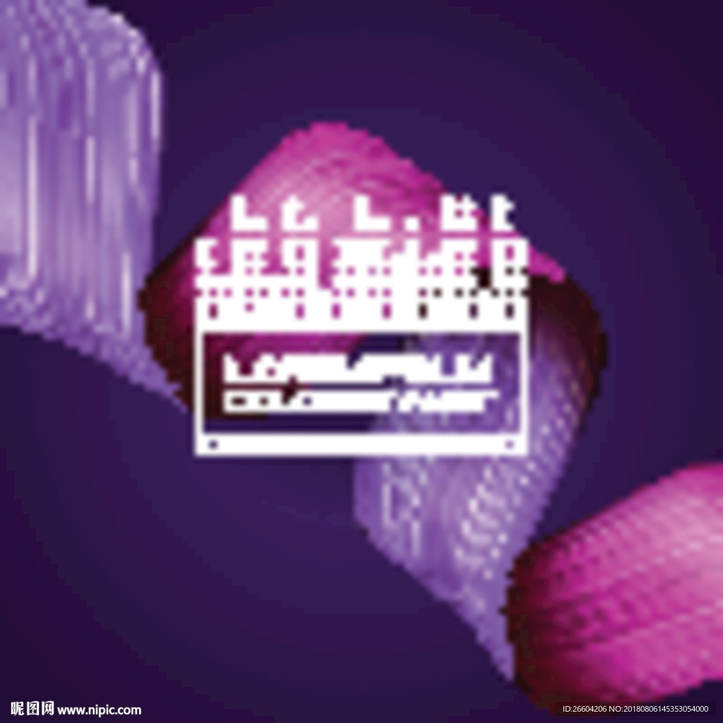 炫彩质感商业综合体海报图形