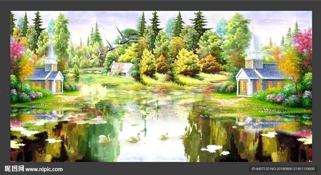 风景油画