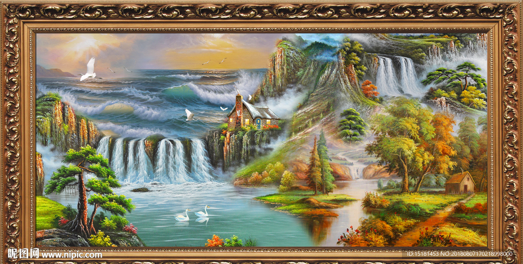 油画风景
