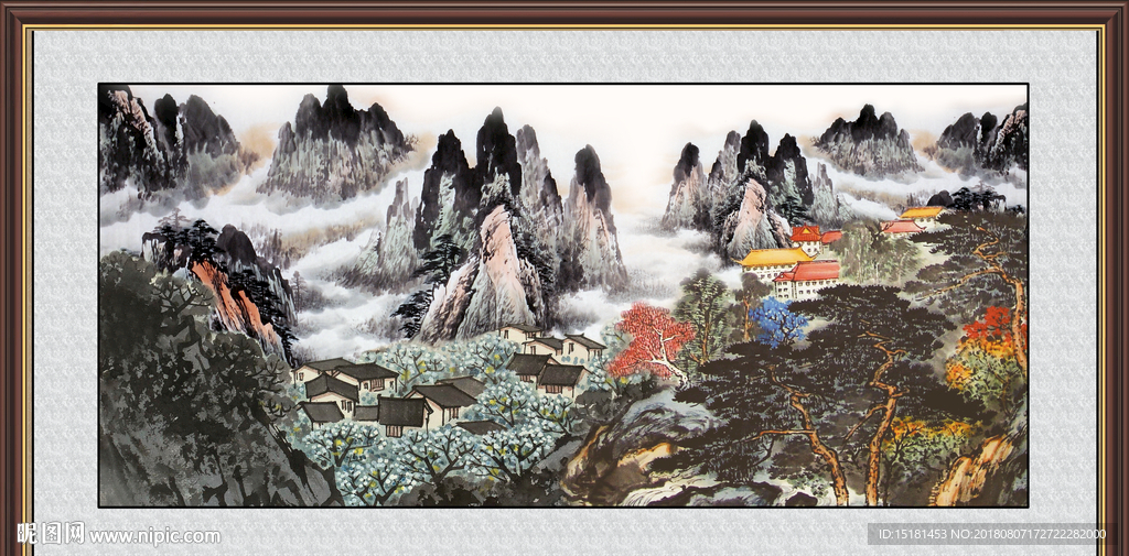 国画山水