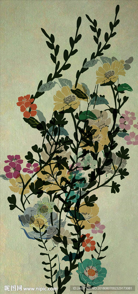 新中式花鸟画