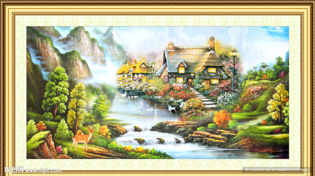 风景油画