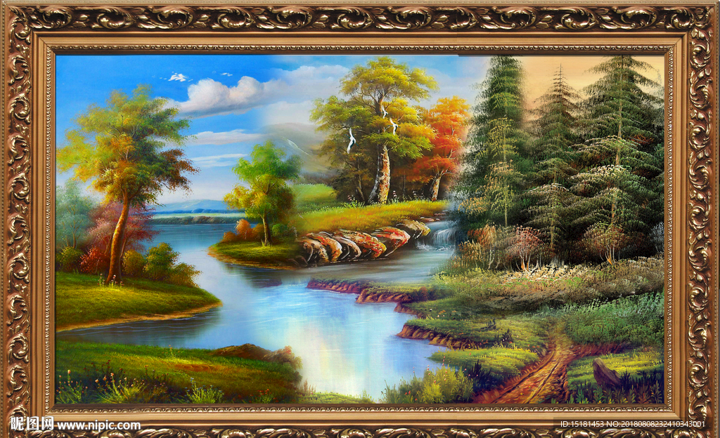 风景油画
