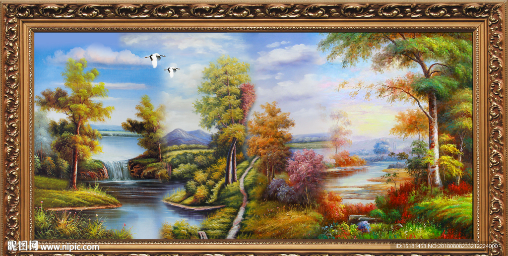 风景油画