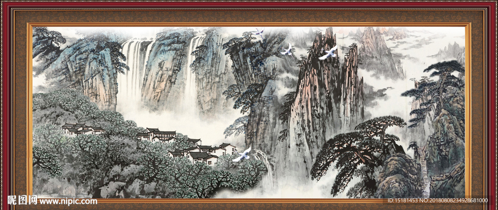 山水国画