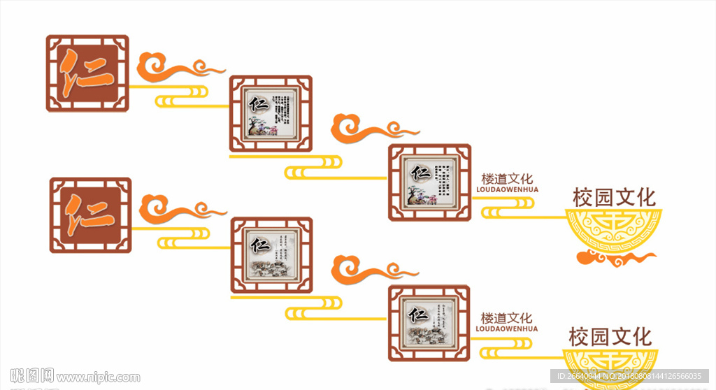 楼道文化墙