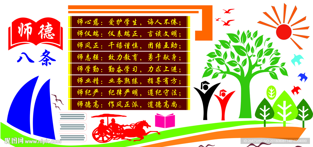 师德 八条