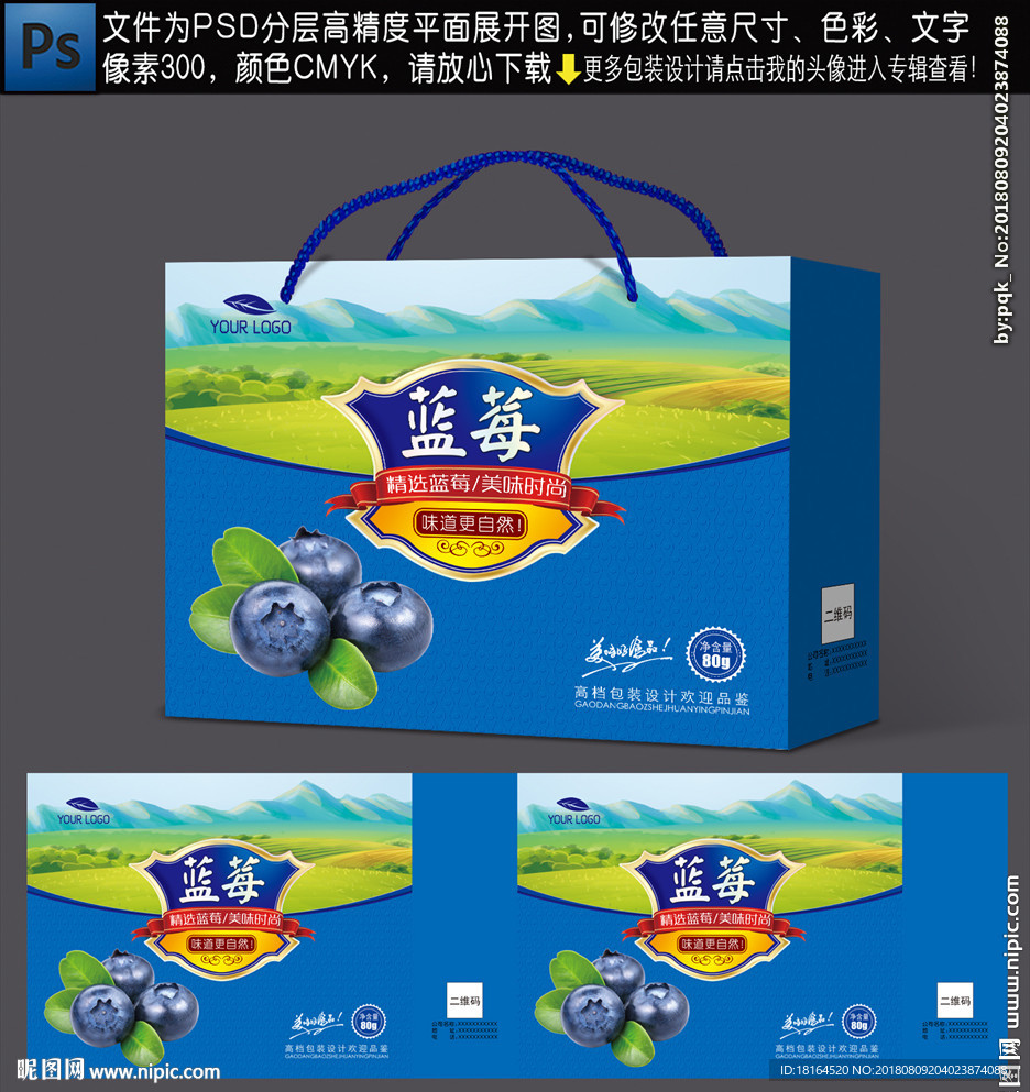 蓝莓包装