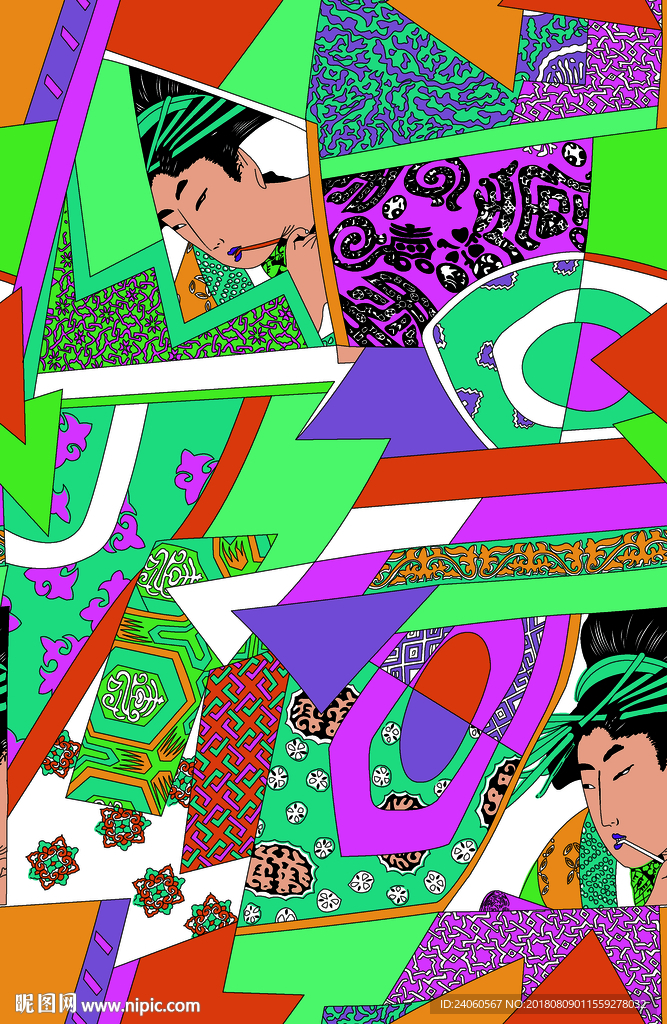 古风画
