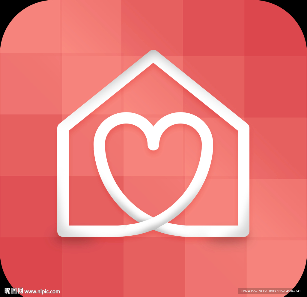 短租民宿app icon图标