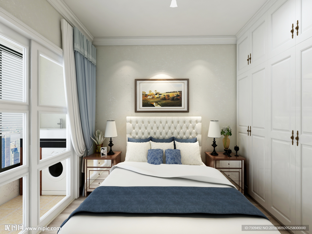 欧式家居客卧装修效果图