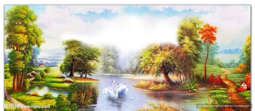 油画风景