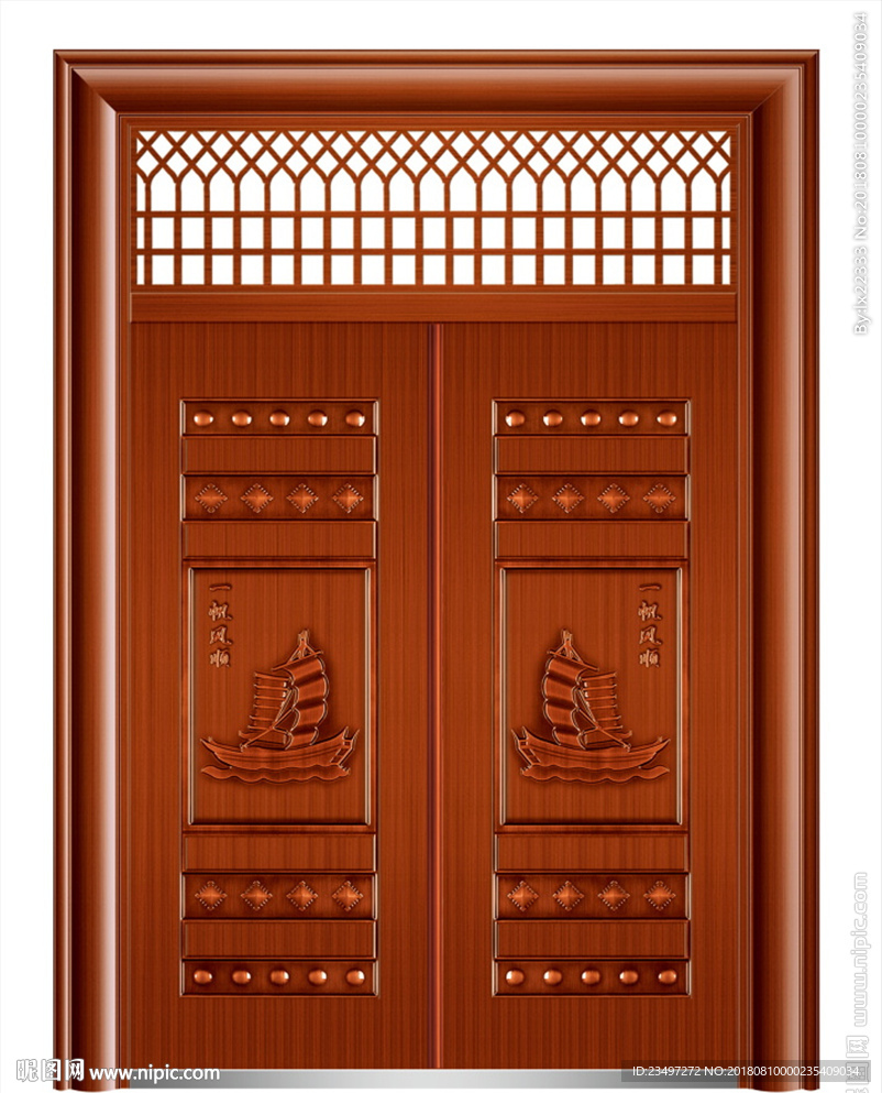 仿铜门