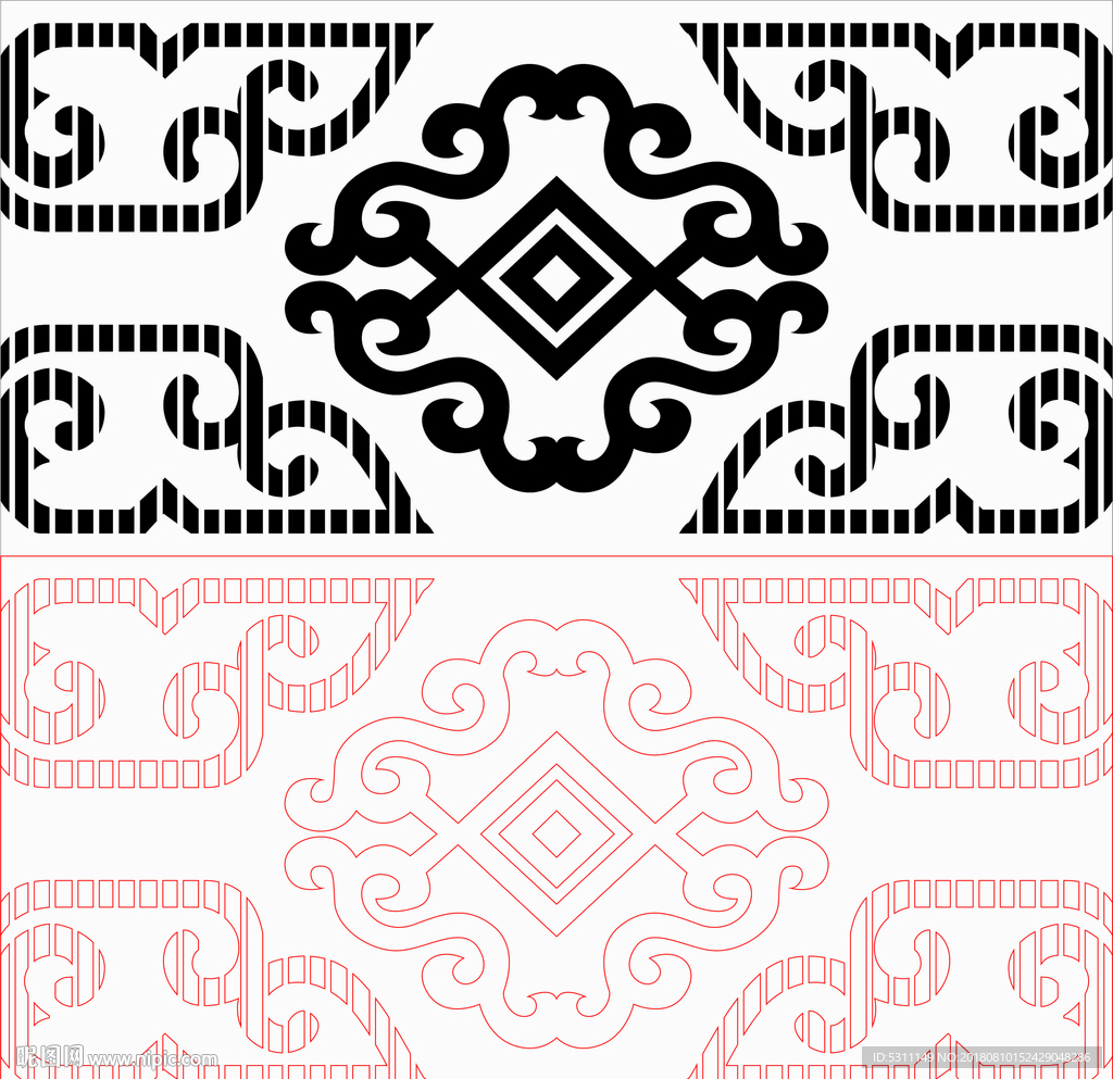 雕刻花纹
