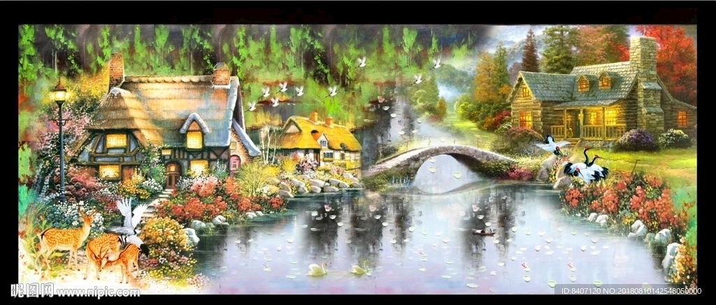 油画风景