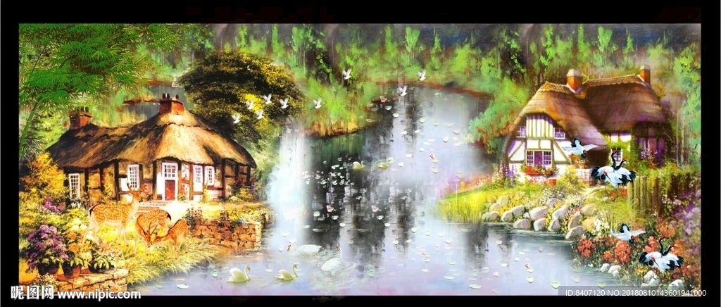 风景油画