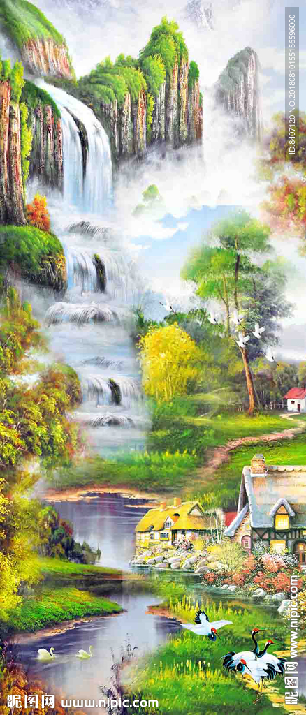 油画风景