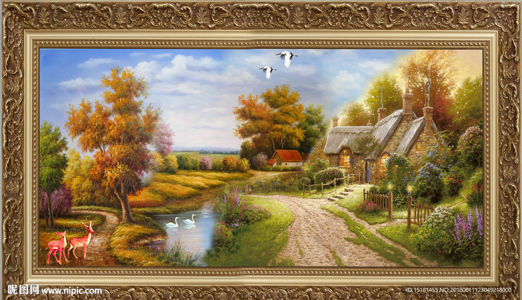 风景油画