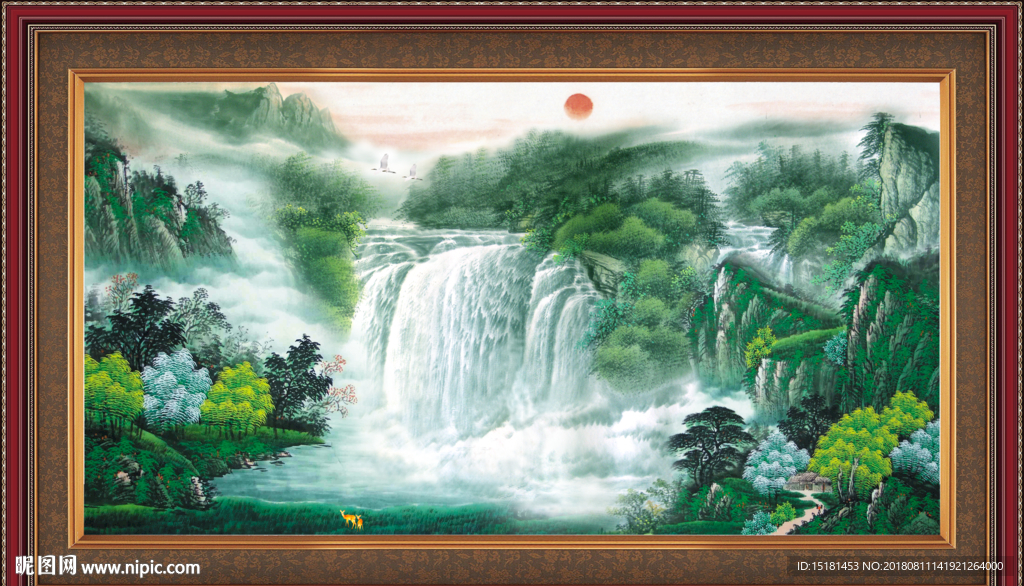 山水国画