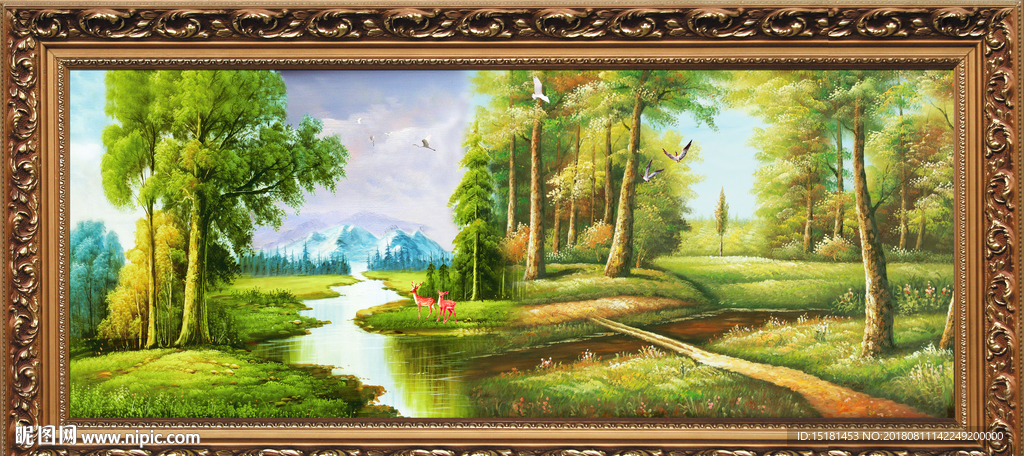 风景油画
