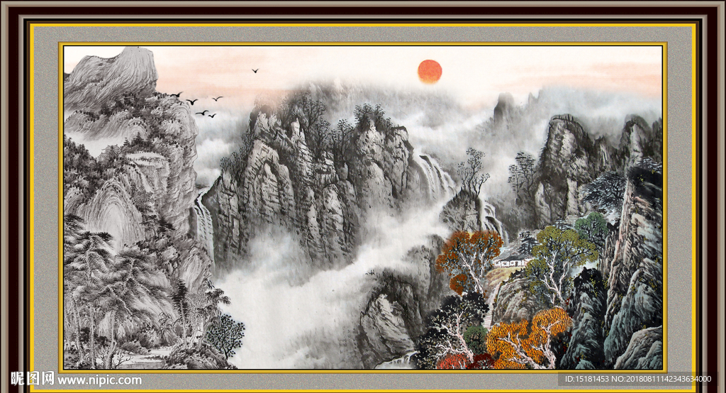 山水国画