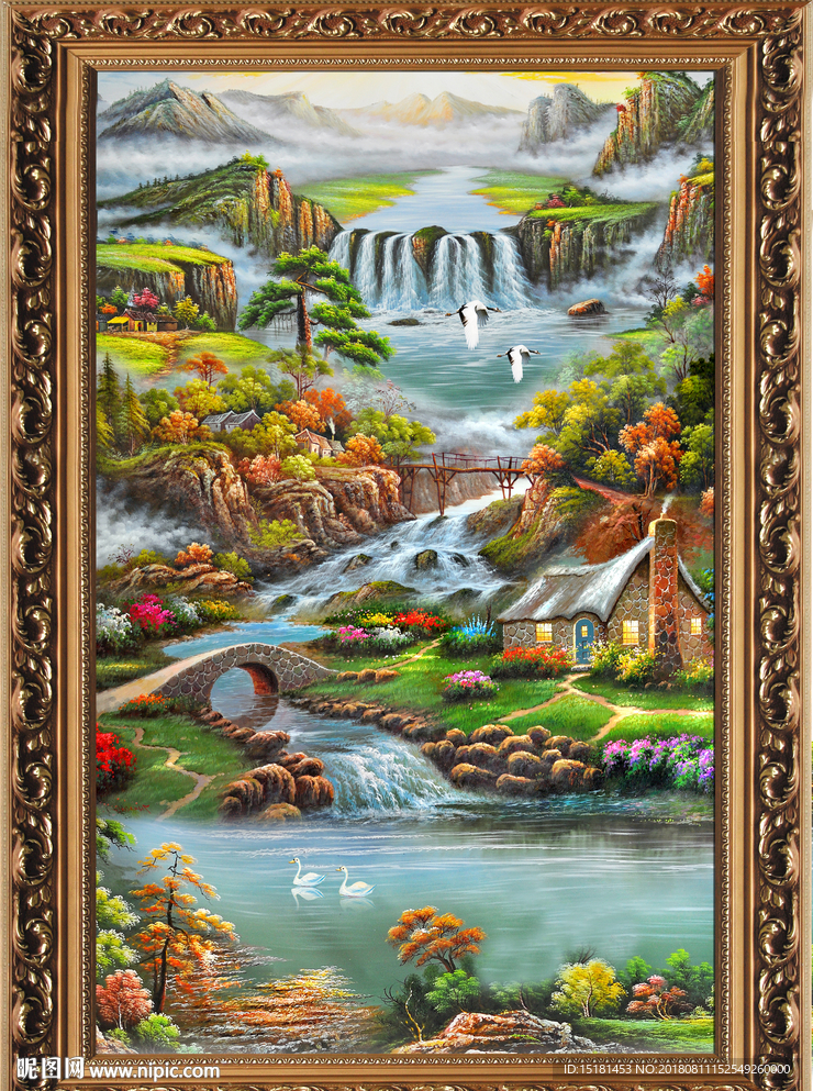 风景山水油画