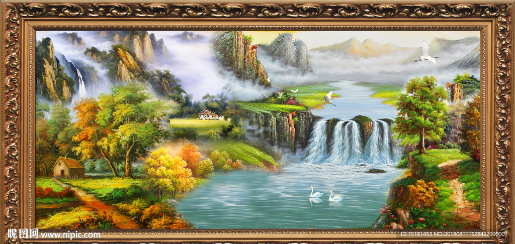 风景油画