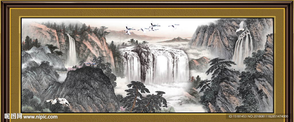 国画山水