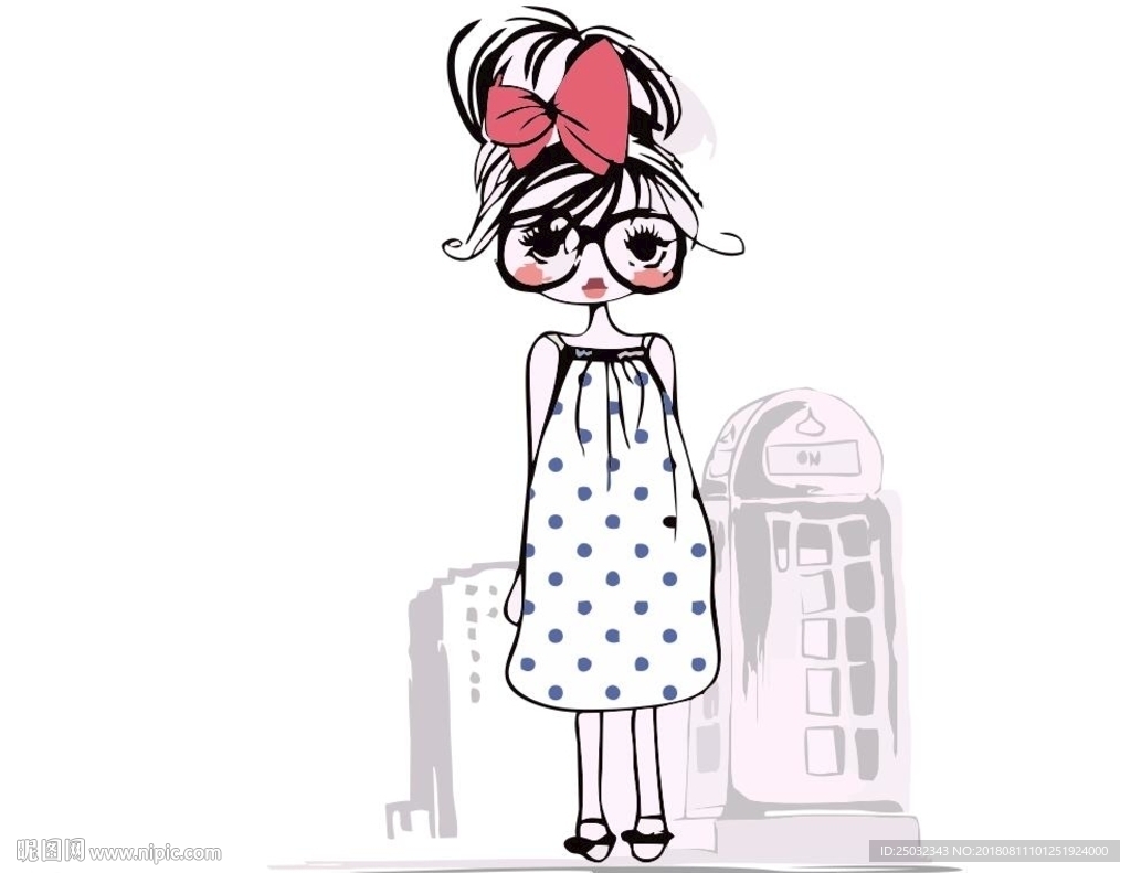 印花矢量图 t恤图案 卡通 人