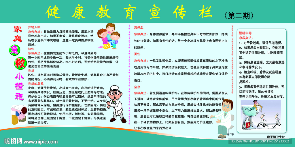 健康教育宣传栏