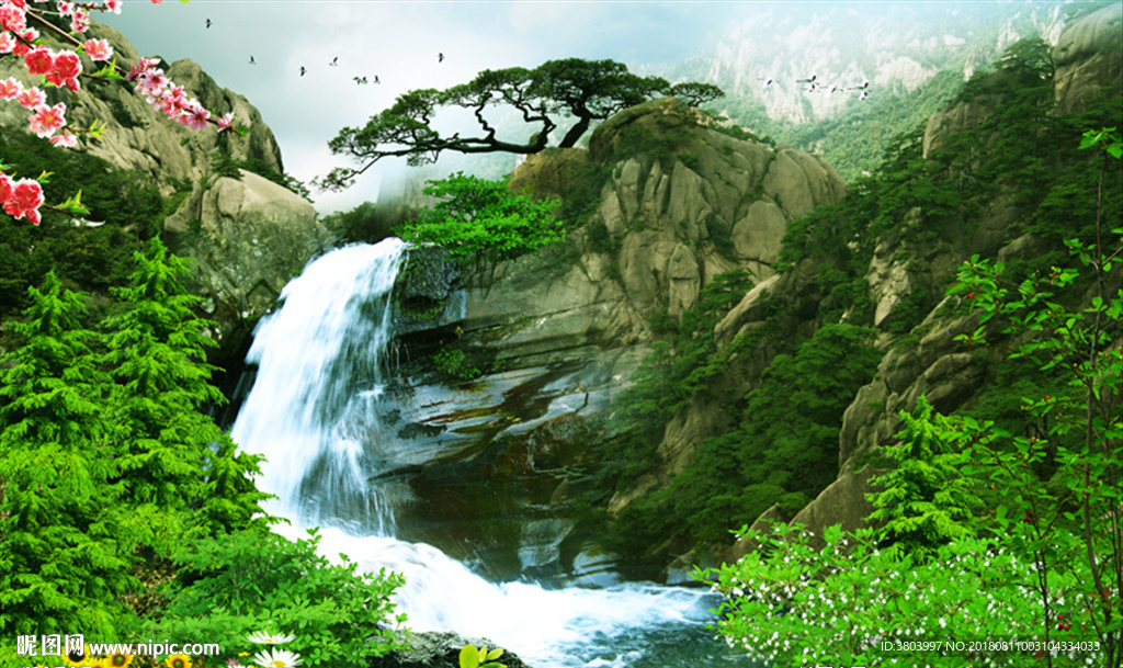 山水画 风景山水