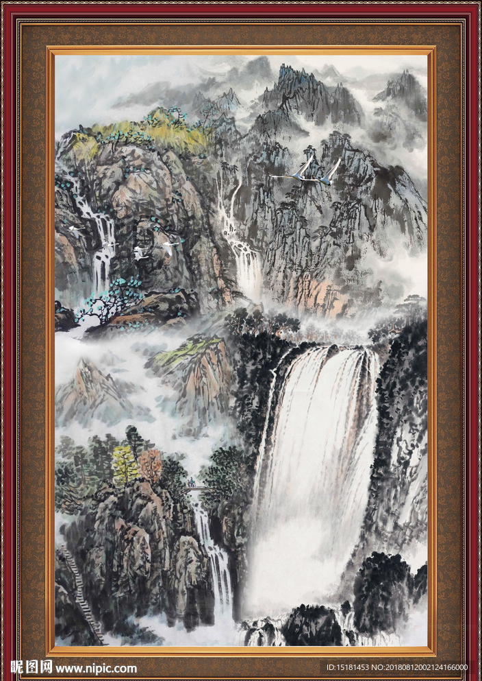 国画山水