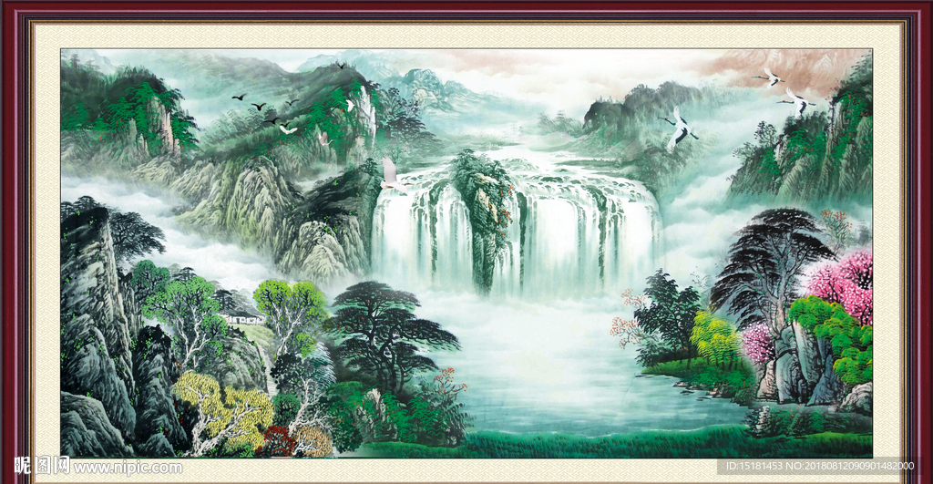 山水国画