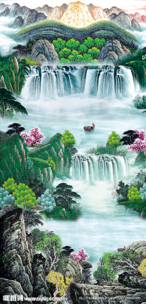泰山风景山水