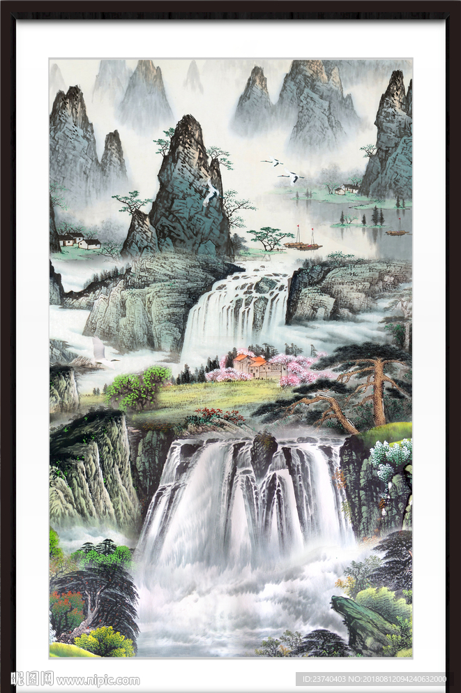 山水国画